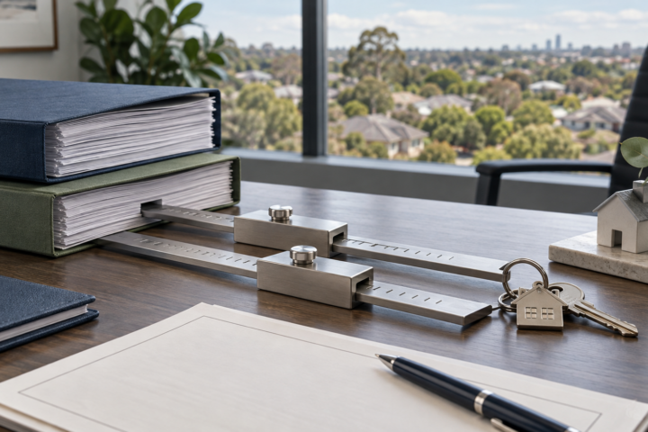 Multiple funding channels flowing towards an abstract Australian home